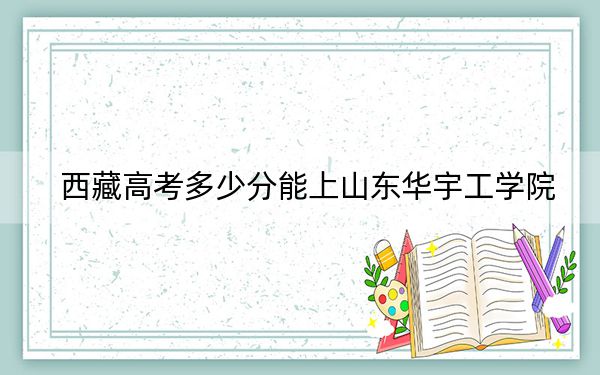 西藏高考多少分能上山东华宇工学院？附2022-2024年最低录取分数线