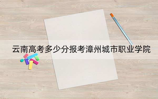云南高考多少分报考漳州城市职业学院？2024年文科投档线419分 理科投档线267分