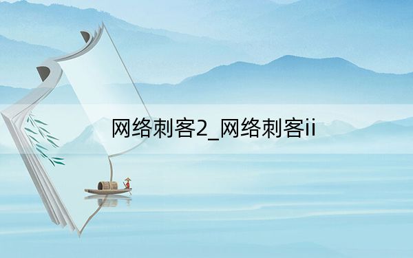 网络刺客2_网络刺客ii