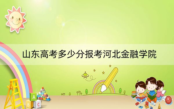 山东高考多少分报考河北金融学院？2024年综合最低499分