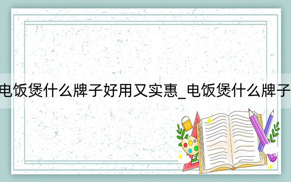电饭煲什么牌子好用又实惠_电饭煲什么牌子好