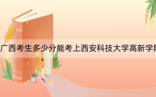 广西考生多少分能考上西安科技大学高新学院？附带近三年最低录取分数线