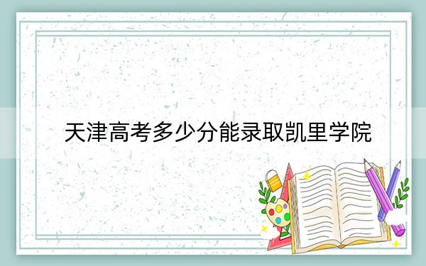 天津高考多少分能录取凯里学院?2024年综合录取分497分