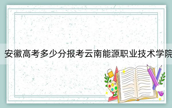 安徽高考多少分报考云南能源职业技术学院？2024年历史类录取分250分 物理类336分