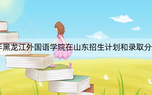 2024年黑龙江外国语学院在山东招生计划和录取分数线是多少？山东考生2025年参考