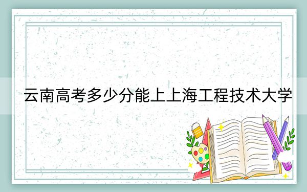 云南高考多少分能上上海工程技术大学?2024年文科最低541分 理科最低460分