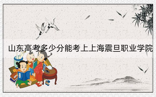 山东高考多少分能考上上海震旦职业学院？2024年最低录取分数线255分