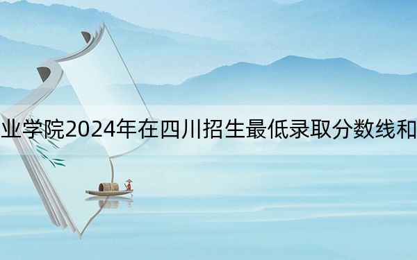 重庆工商职业学院2024年在四川招生最低录取分数线和招生计划公布！